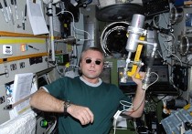 Космонавт Максим Сураев на МКС Космонавт Максим Сураев на МКС