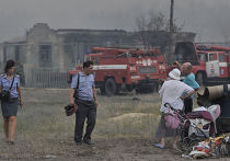 Пожары под Воронежем Последствия пожара в селе Масловка