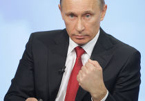 Прямая линия "Разговор с Владимиром Путиным. Продолжение" в 2010 году Владимир Путин отвечает на вопросы россиян в прямом эфире