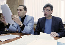 Слушания по существу по иску оппозиционных политиков Владимир Милов и Борис Немцов