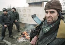 Боевик Боевик в Чечне
