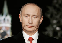 Президент РФ Владимир Путин во время новогоднего обращения к российскому народу. Президент РФ Владимир Путин во время новогоднего обращения к российскому народу.