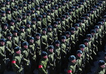 Российская армия Репетиция Парада Победы в подмосковном Алабино