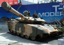 Модернизированный танк Т-90С готовится к презентации Модернизированный танк Т-90С готовится к презентации