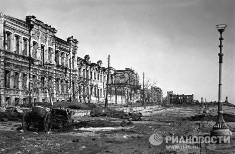 Послевоенный сталинград в фотографиях