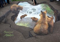 3D граффити Фестиваль объёмного граффити "3D в парке", проходящий в рамк