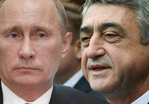 Владимир Путин и Серж Саргсян Владимир Путин и Серж Саргсян