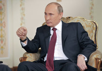 Президент России Владимир Путин во время интервью немецкой телерадиокомпании ARD Президент России Владимир Путин во время интервью немецкой телерадиокомпании ARD
