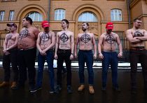 Акция "Санкции против России - санкции против меня" у посольства США в Москве Акция "Санкции против России - санкции против меня" у посольства США в Москве