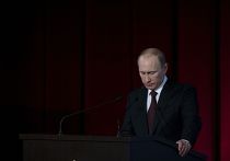 В.Путин на коллегии МВД РФ Владимир Путин