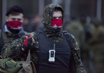 Активисты организации «Правый сектор» Активисты организации «Правый сектор»