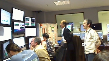 Сотрудники ЦЕРНа в ожидании запуска Большого адронного коллайдера