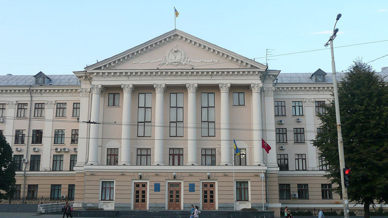 Здание городского совета Запорожья