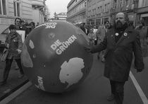 Участники и сторонники партии «Зеленых», 1983 год Участники и сторонники партии «Зеленых», 1983 год