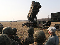 ЗРК MIM-104 «Пэтриот» во время совместных американско-польских учений в Сохачеве ЗРК MIM-104 «Пэтриот» во время совместных американско-польских учений в Сохачеве
