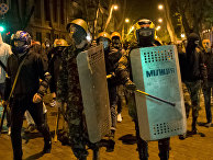 Про-украинские демонстранты в Одессе Про-украинские демонстранты в Одессе