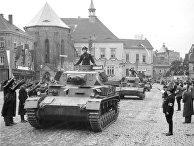 Танк Panzer IV на параде, 1938 г. Танк Panzer IV на параде, 1938 г.