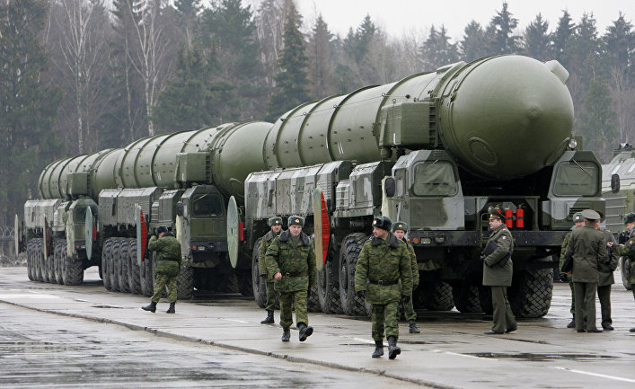 Транспортно-пусковая установка межконтинентальных баллистических ракет «Тополь-М»