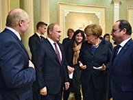 Переговоры лидеров России, Германии, Франции и Украины в Минске Переговоры лидеров России, Германии, Франции и Украины в Минске
