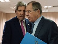 Министр иностранных дел РФ Сергей Лавров и государственный секретарь США Джон Керри во время встречи в рамках 22-й министерской конференции ОБСЕ Министр иностранных дел РФ Сергей Лавров и государственный секретарь США Джон Керри во время встречи в рамках 22-й министерской конференции ОБСЕ