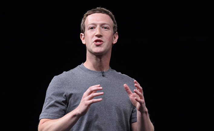 Основатель Facebook Марк Цукерберг
