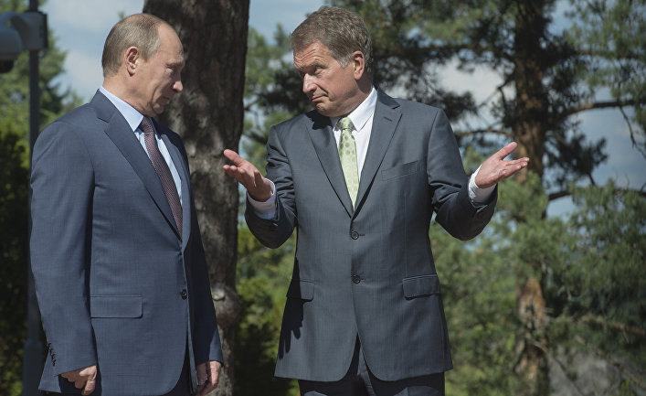 Визит Путина в Финляндию