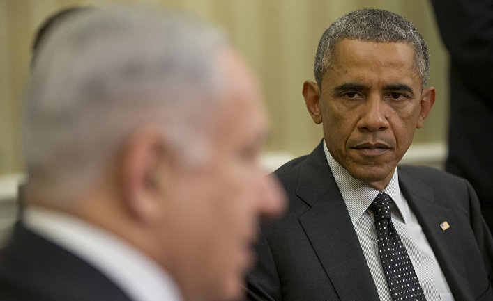 Президент США Барак Обама и премьер-министр Израиля Биньямин Нетаньяху Президент США Барак Обама и премьер-министр Израиля Биньямин Нетаньяху