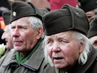 Шествие ветеранов латышского легиона Waffen-SS и их сторонников в Риге Шествие ветеранов латышского легиона Waffen-SS и их сторонников в Риге