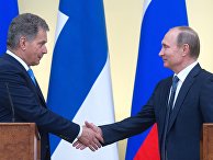 Президент РФ В. Путин встретился с президентом Финляндии С. Ниинистё Президент РФ В. Путин встретился с президентом Финляндии С. Ниинистё