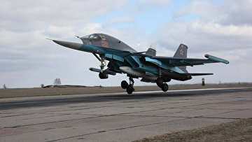 Вылет самолетов ВКС с авиабазы Хмеймим в пункты постоянного базирования на территории России