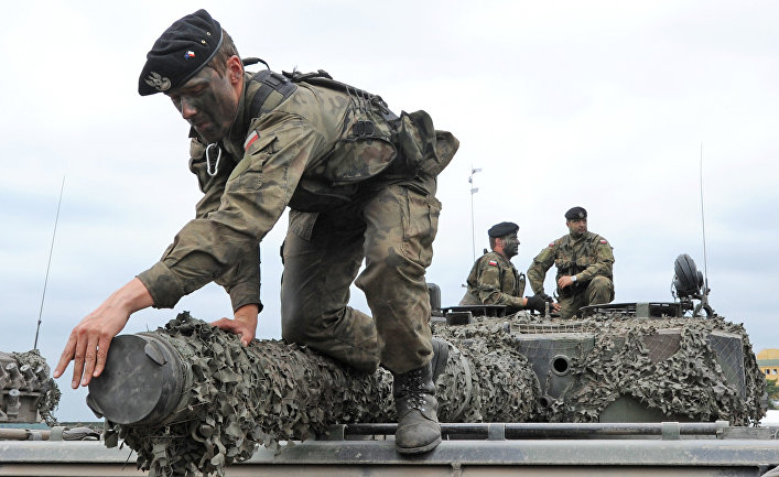 Учения НАТО Noble Jump в Польше Учения НАТО Noble Jump в Польше