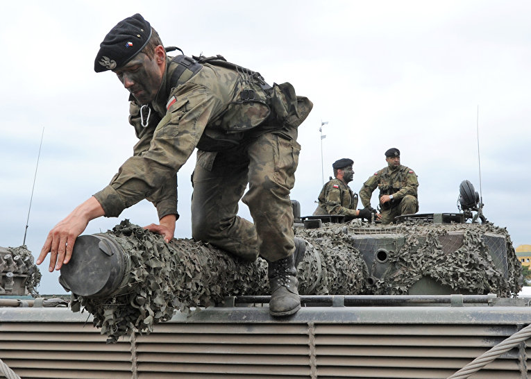 Учения НАТО Noble Jump в Польше Учения НАТО Noble Jump в Польше