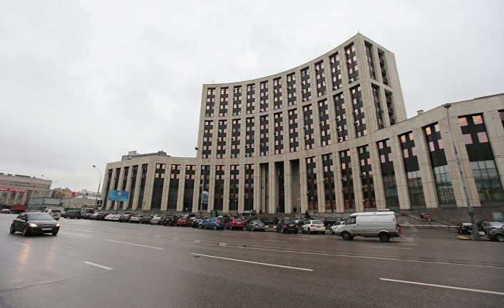 Здание Внешэкономбанка РФ