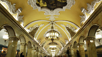 Станция московского метрополитена «Комсомольская»