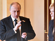 Владимир Путин и Ангела Меркель перед совместной пресс-конференцией в Кремле Владимир Путин и Ангела Меркель перед совместной пресс-конференцией в Кремле