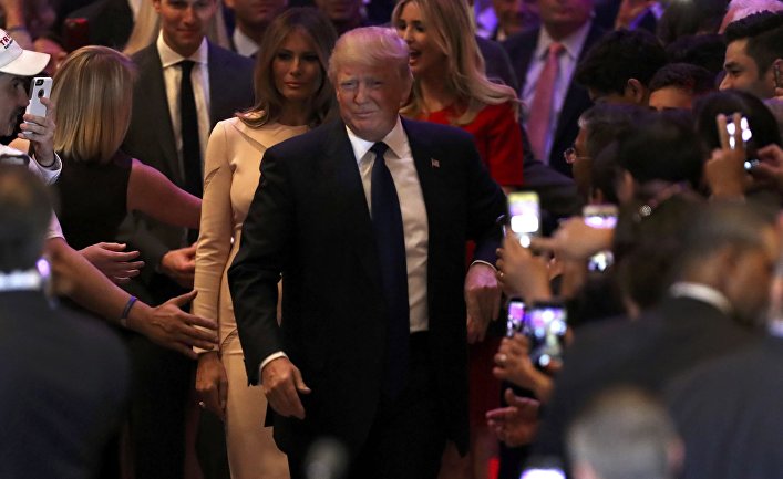 Дональд Трамп на пресс-конференции в Нью-Йорке