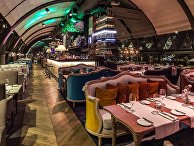 Интерьер ресторана White Rabbit в Москве Интерьер ресторана White Rabbit в Москве