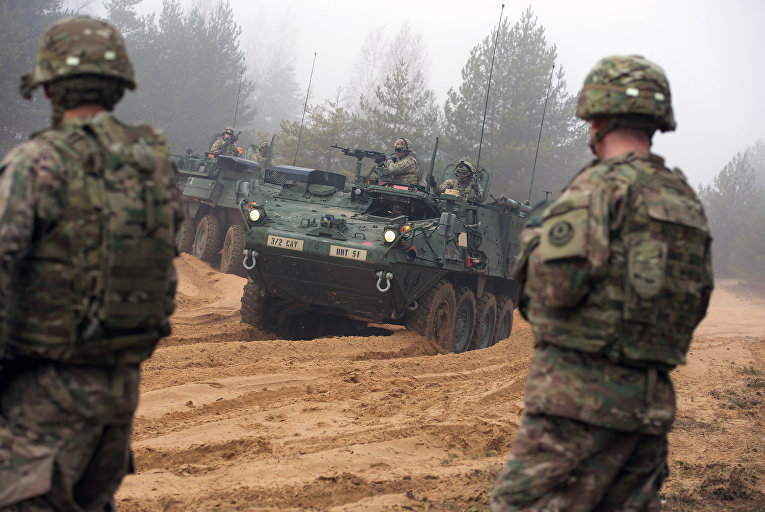 Боевые бронированные машины «Страйкер» Боевые бронированные машины «Страйкер»