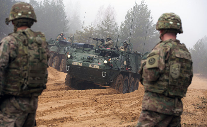 Боевые бронированные машины «Страйкер» Боевые бронированные машины «Страйкер»