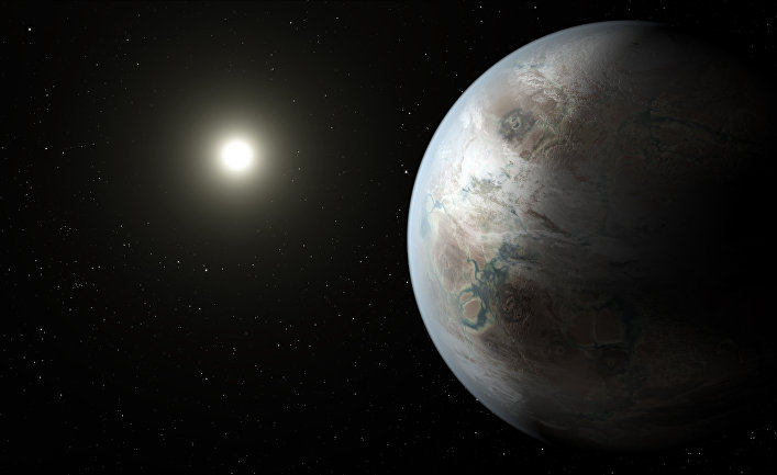 Так художник представил себе экзопланету Kepler-452b