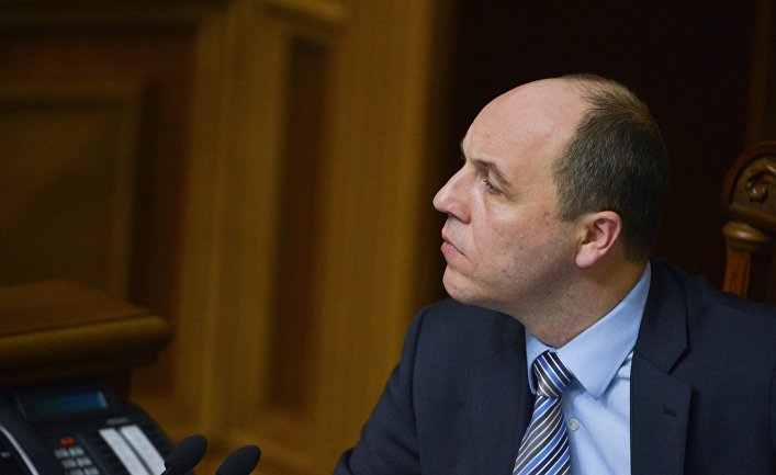 Первый заместитель председателя Верховной рады Андрей Парубий