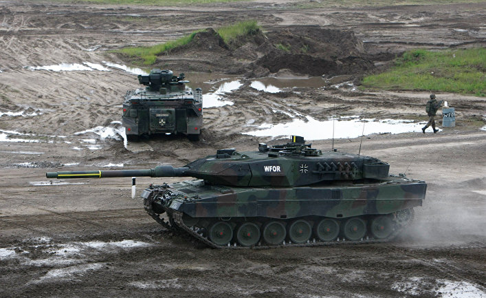 Немецкий танк Leopard 2