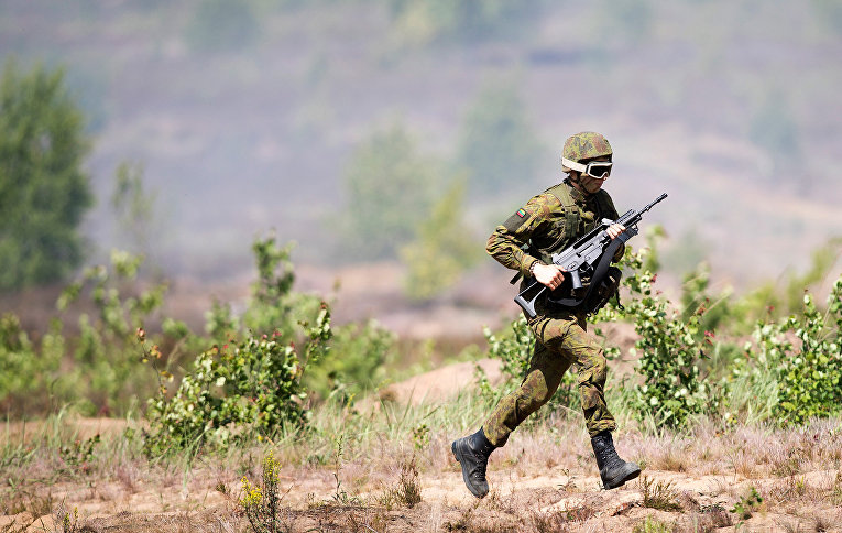 Военные учения NATO «Iron Wolf 2016» Военные учения NATO «Iron Wolf 2016»