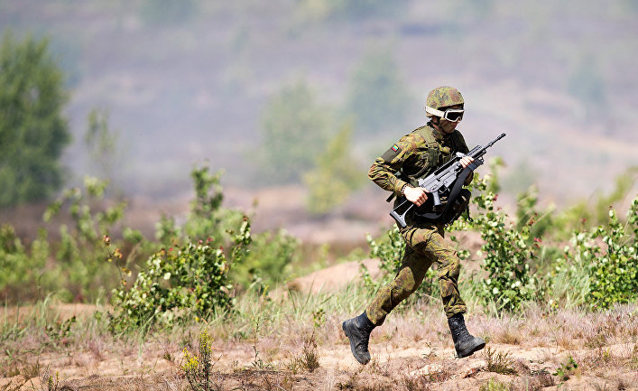 Военные учения NATO «Iron Wolf 2016» Военные учения NATO «Iron Wolf 2016»