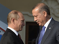 Президент России Владимир Путин и премьер-министр Турции Реджеп Тайип Эрдоган Президент России Владимир Путин и премьер-министр Турции Реджеп Тайип Эрдоган