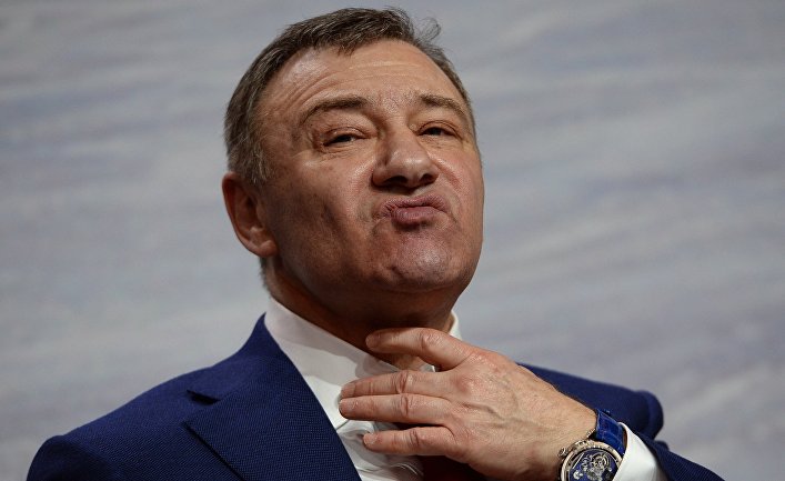 Председатель Правления Федерации хоккея России Аркадий Ротенберг