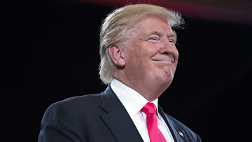 Кандидат в президенты от партии республиканцев Дональд Трамп