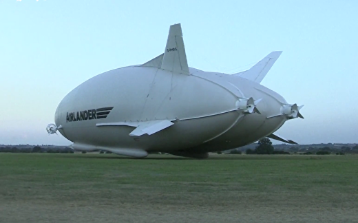 Первый полет Airlander 10 Первый полет Airlander 10