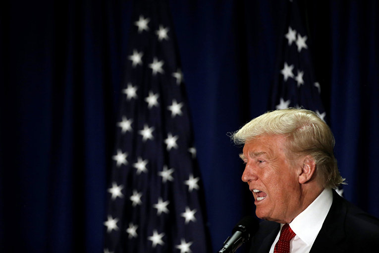 Кандидат в президенты США Дональд Трамп