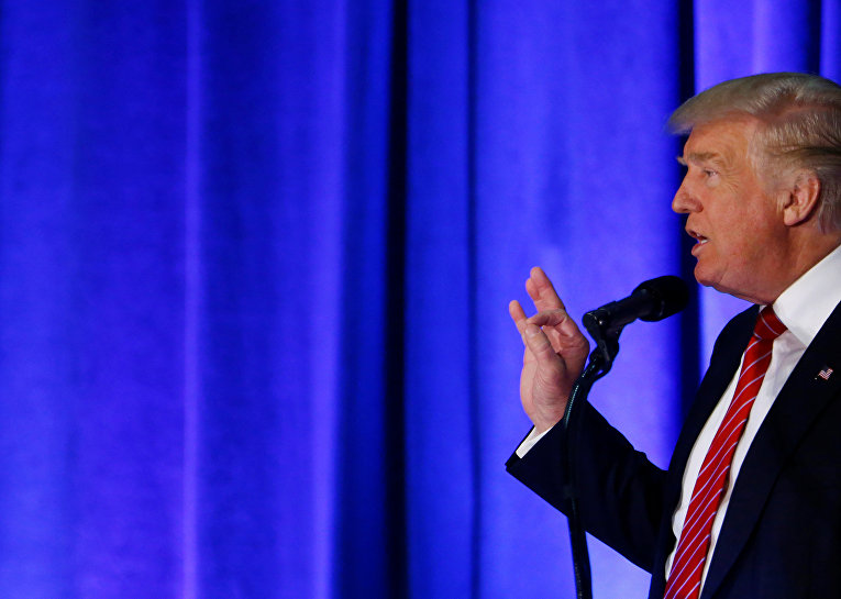 Кандидат в президенты США Дональд Трамп